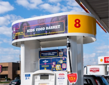 Johnny’s Markets unveils “The Giving Pump” to give consumers a chance to fill up for a good cause