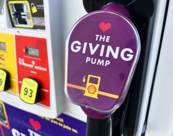 ‘Giving Pumps’ at gas stations help fuel charities and schools with donations