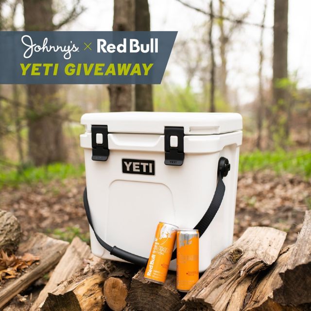 WIN A YETI 24 ROADIE HARD COOLER! 

Red Bull and Johnny’s are teaming up to giveaway 10, YETI Roadie 24 coolers!

To enter:
Sign up for our newsletter at the link in our bio

The giveaway ends May 30, 2022 and the 10 winners will be chosen at random and announced on June 1, 2022

 To see full T&C’s visit the link in bio.