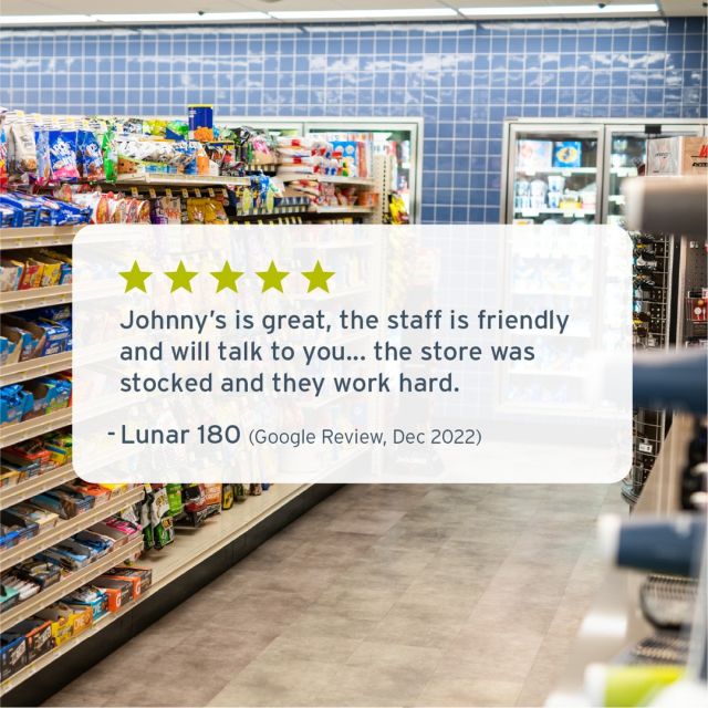 We love getting “report cards” back from the community, especially when we’re acing it! Thanks for the kind words, and we’ll keep aiming for gold stars in every store, morning, noon, and night. Out of our 66 stores, which is your nearest market? 

See all of our locations: johnnysmarkets.com/about/locations
.
.
.
#5star #customers #johnnysmarkets