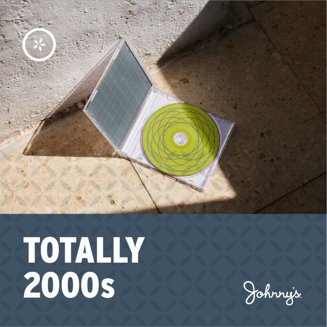 If Y2K is A-OK with you, Johnny’s got your jam. Check out our latest Spotify playlist: Totally 2000s, available now!

Link in bio!